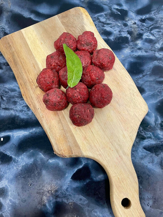 Less Than 3% Fat Tomato & Basil Meatballs