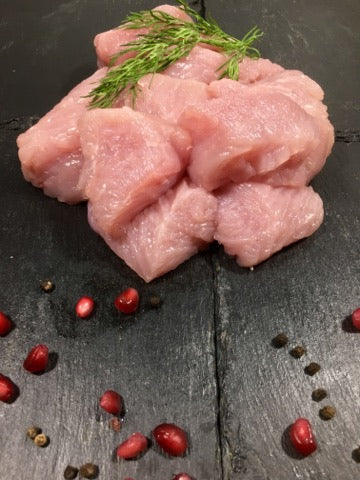 Less than 3% Diced Turkey