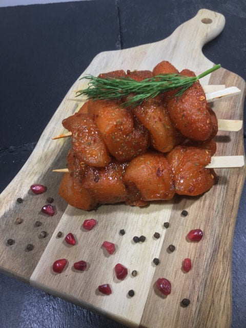 Sweet Chilli Chicken Kebabs